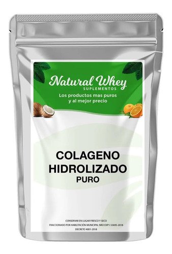 Suplemento Natural Whey Suplementos Antiage Colageno Hidrolizado Puro de 500g
