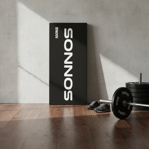 Colchoneta lavable alta densidad compactado sonnos 100x50cm 100kg color negro