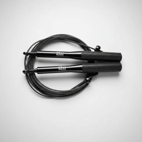 Soga Para Saltar Aluminio Rulemanes/ Boxeo Fitness Crossfit Negro