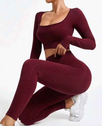 Conjunto Shein Calza +top Calidad Superior. Push Up. Seamles