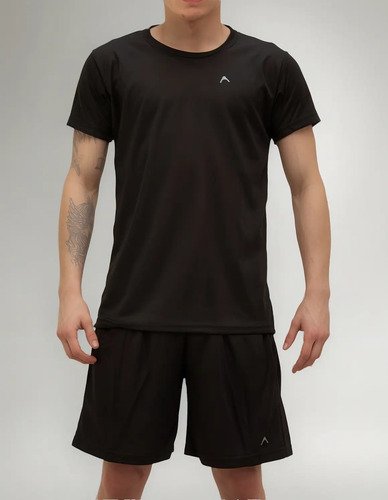 Conjunto Alfest Remera + Short Deportivo Futbol Run Basquet
