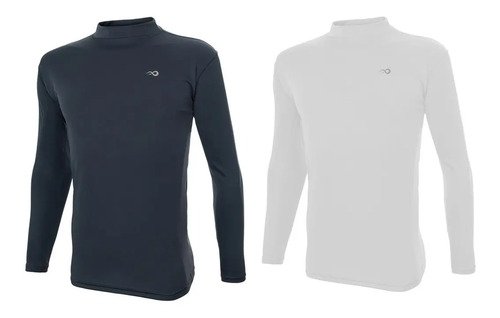 Remera Deportiva Primera Piel Manga Larga Invierno X2 Combo
