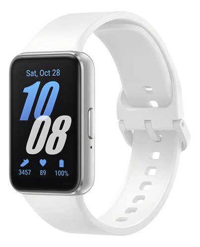 Brazalete plateado Galaxy Fit3