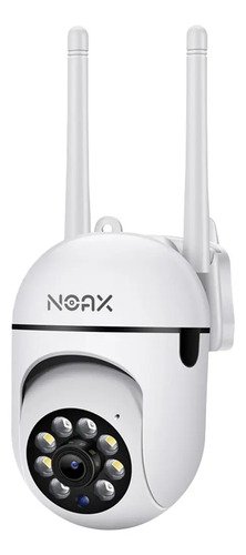 Cámara De Seguridad Wifi Inalámbrica Interior Noax Ptz A7 Color Blanco