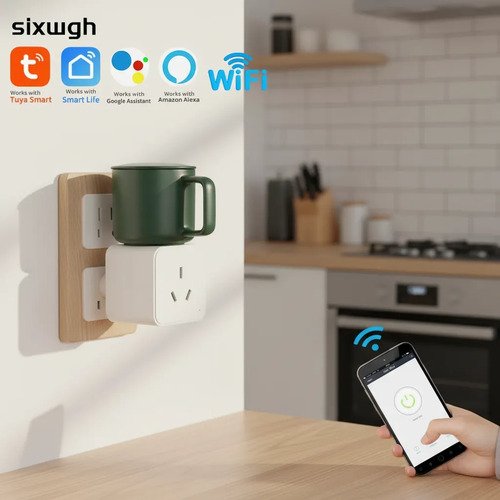 Enchufe Inteligente Wifi Smart Plug 220v 16a Version 2026