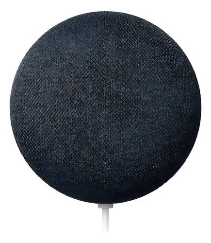 Google Nest Mini Nest Mini 2nd Gen con asistente virtual Google Assistant charcoal