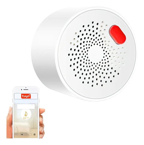 Sensor Gas Autonomo Wifi App Tuya Smartlife Alarma Sirena