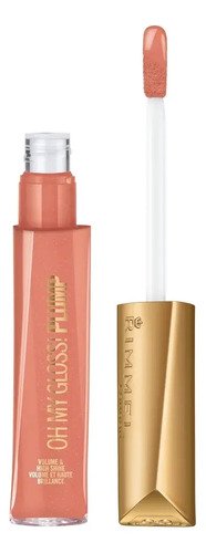 Gloss Voluminizador Rimmel Oh My Gloss! Tono Peach Pie