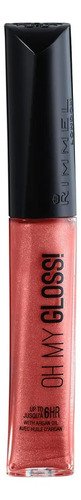 Brillo de Labios Rimmel Oh My Gloss! Acabado Espejo Tono Snog