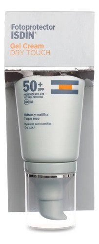 Protector Solar Isdin Gel Cream Dry Touch SPF 50+ — Toque Seco sin Brillo
