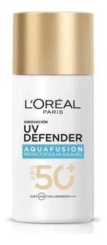 Protector Solar Loreal Paris Uv Defender Aqua Fusion Fps 50+