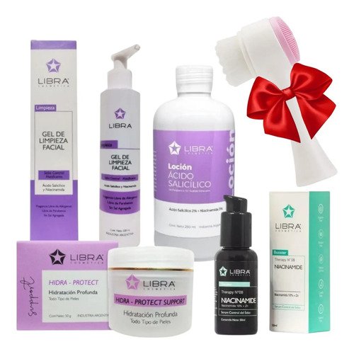 Kit Combo Rutina Piel Grasa Niacinamida Salicilico Libra