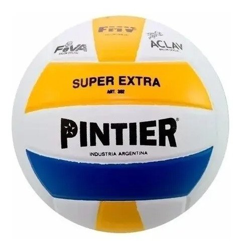 Pelota VOLEY Pintier Tricolor  De Juego
