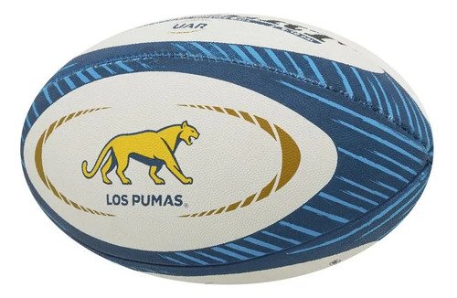 Pelota Rugby Gilbert Midi N°2 Color Blanco