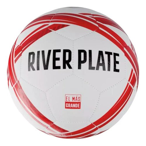 Pelota Futbol N°5 Club Atletico River Plate Color Blanco