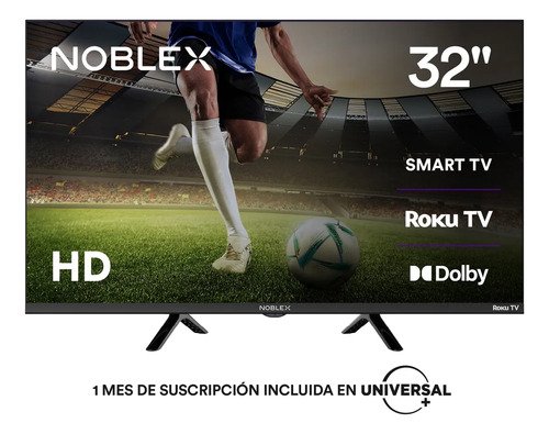 Smart Tv 32 Pulgadas DBX3010 LED Hd Roku TV Noblex