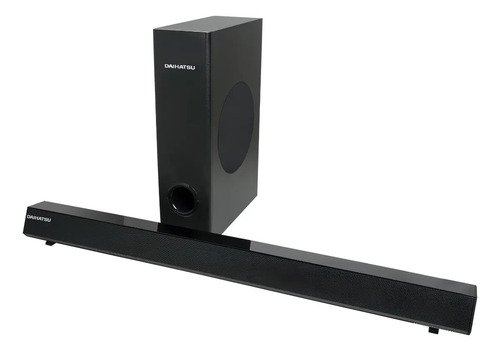 Barra De Sonido Soundbar Daihatsu Sb-6000w Taiko Subwoofer Bluetooth Hdmi Color Negro Frecuencia 25hz - 20khz