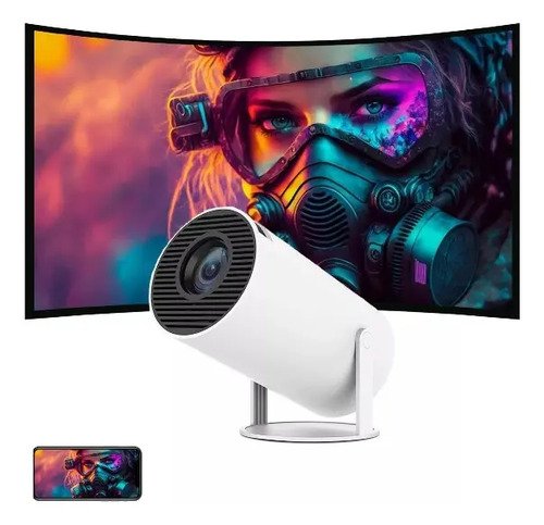 Proyector mini ULTRAHD HY-300 8000lm blanco