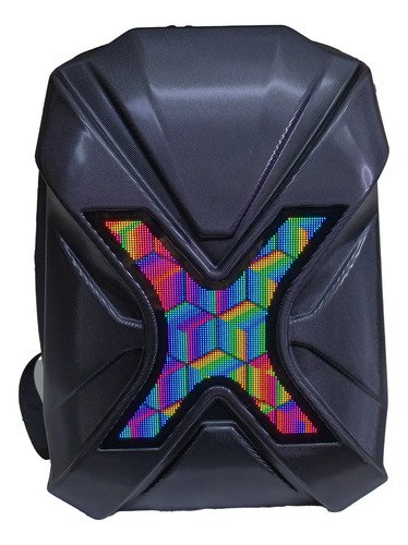 Mochila Moto Led Inteligente Programable - X C/s 6